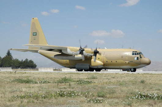 Royal Saudi Air Force Cargo Plane Wall Decal