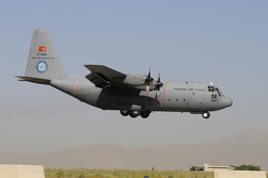 Turkish Air Force C-130 In-Flight Wall Decal