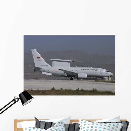 Turkish Air Force Boeing Wall Decal