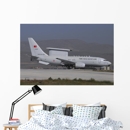 Turkish Air Force Boeing Wall Decal