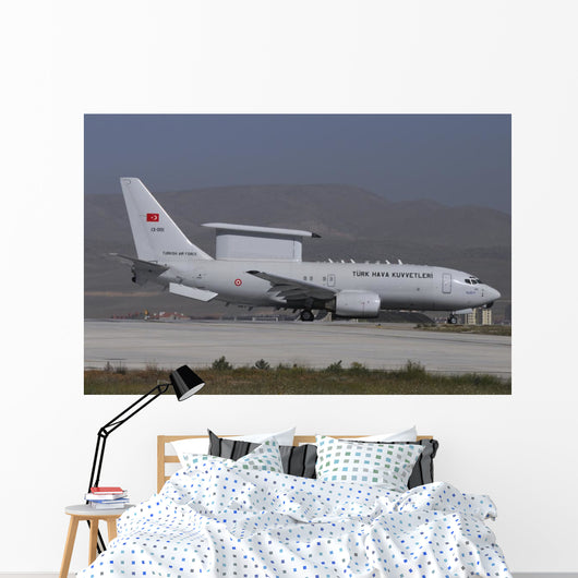 Turkish Air Force Boeing Wall Decal