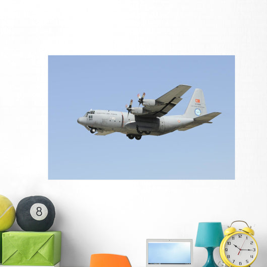 Turkish Air Force C-130 Wall Decal