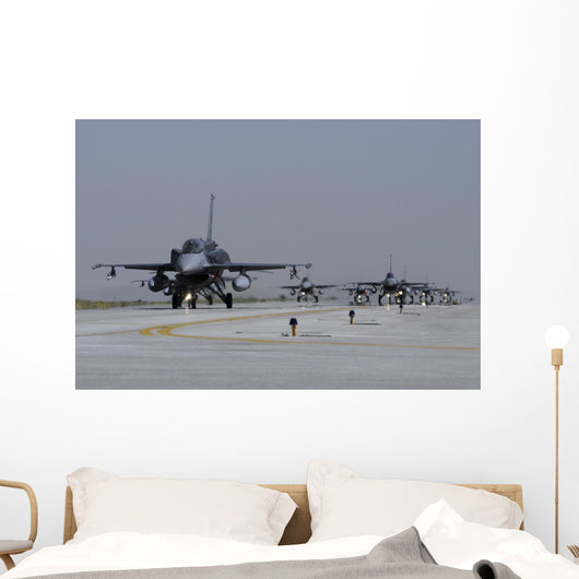 Squadron Turkish Air Force Line-up Wall Decal