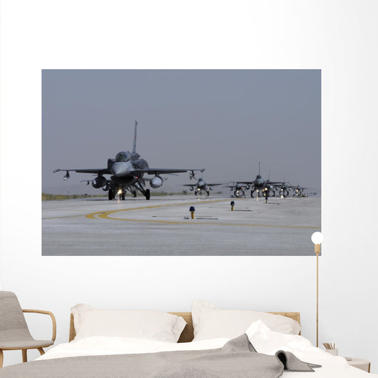 Squadron Turkish Air Force Line-up Wall Decal