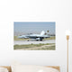 Spanish Air Force Ef-18m Grounded Wall Decal