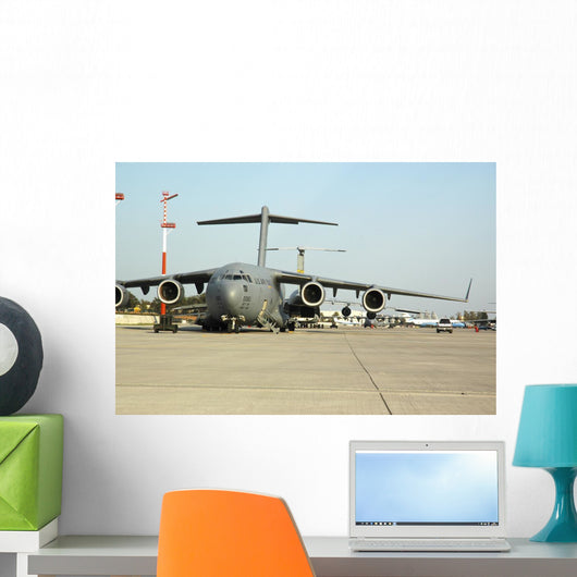 Us Air Force C-17 Grounded Wall Decal