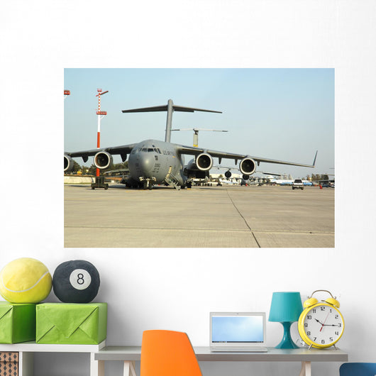 Us Air Force C-17 Grounded Wall Decal