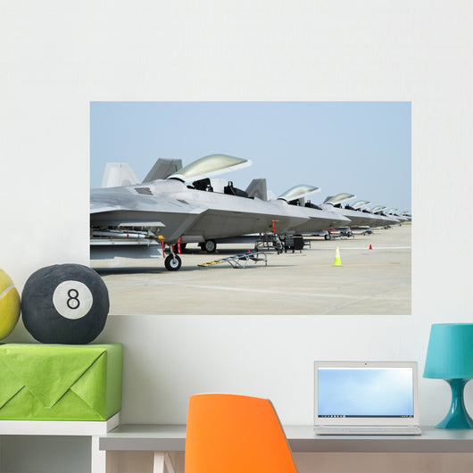 Line-up Us Air Force Wall Decal