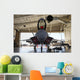 Us Air Force F-22a in Hangar Wall Decal