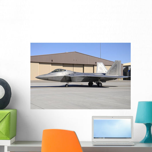 Us Air Force F-22a Grounded Left Wall Decal