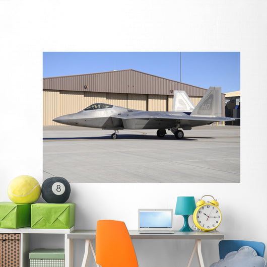 Us Air Force F-22a Grounded Left Wall Decal