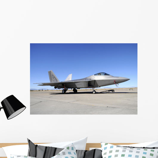 Us Air Force F-22a Grounded Right Wall Decal