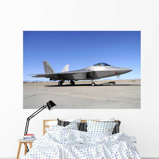 Us Air Force F-22a Grounded Right Wall Decal