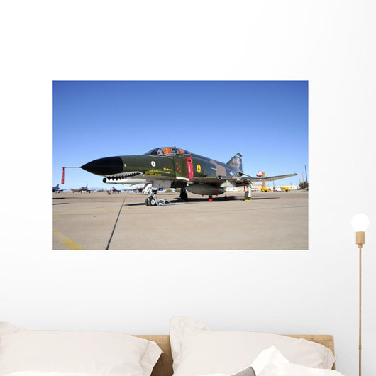 Us Air Force Qf-4 Grounded Wall Decal