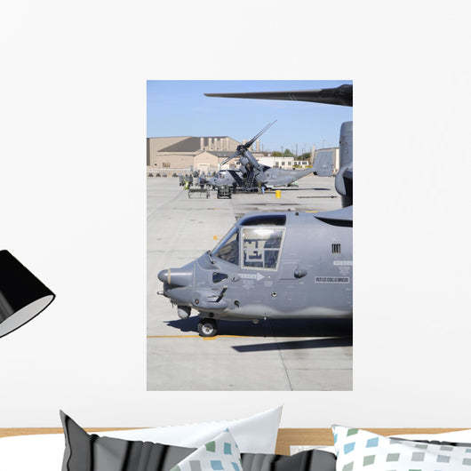 Us Air Force Cv-22b Vertical Wall Decal