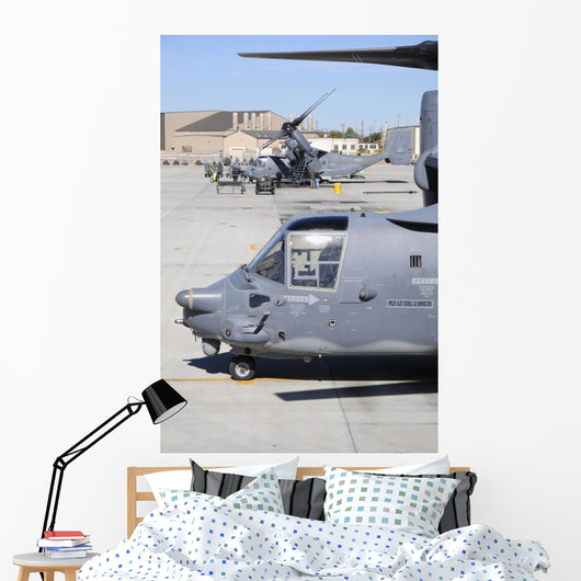 Us Air Force Cv-22b Vertical Wall Decal