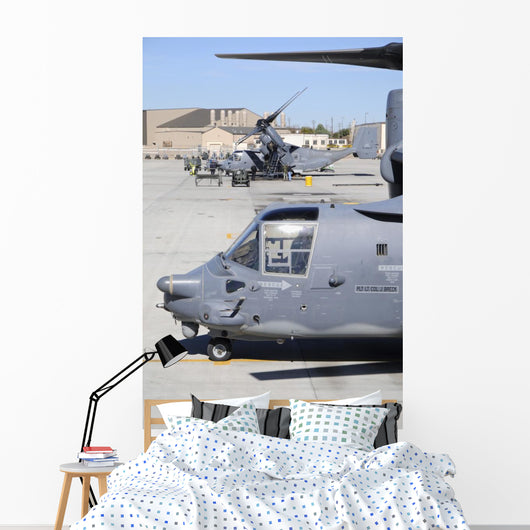 Us Air Force Cv-22b Vertical Wall Decal