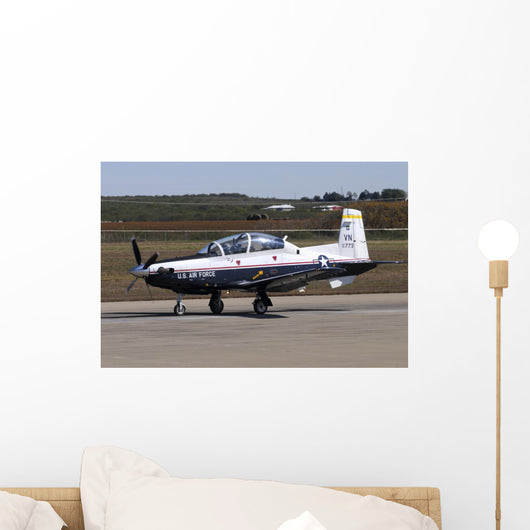Us Air Force T-6a Grounded Wall Decal