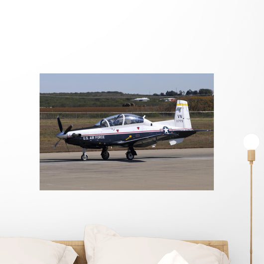 Us Air Force T-6a Grounded Wall Decal