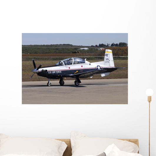 Us Air Force T-6a Grounded Wall Decal