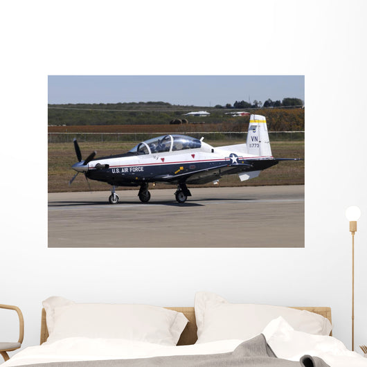 Us Air Force T-6a Grounded Wall Decal