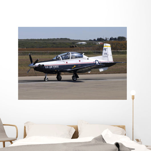 Us Air Force T-6a Grounded Wall Decal