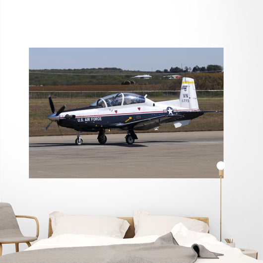 Us Air Force T-6a Grounded Wall Decal