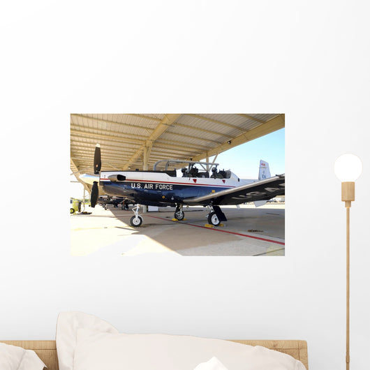 Us Air Force T-6a  Hangar Wall Decal