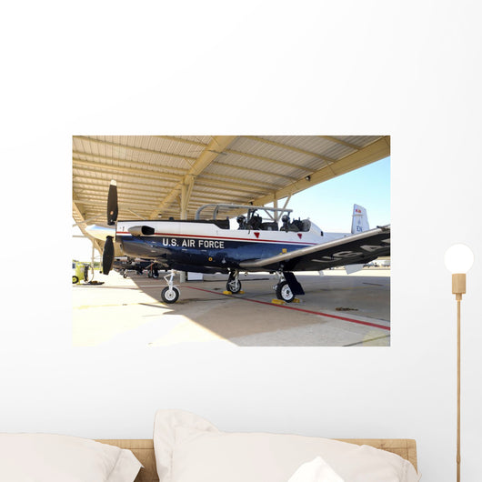 Us Air Force T-6a  Hangar Wall Decal