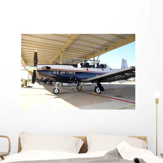 Us Air Force T-6a  Hangar Wall Decal