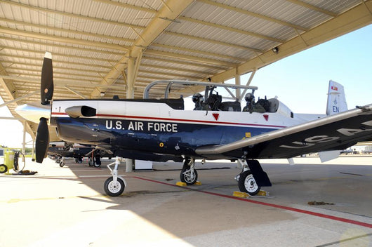 Us Air Force T-6a  Hangar Wall Decal