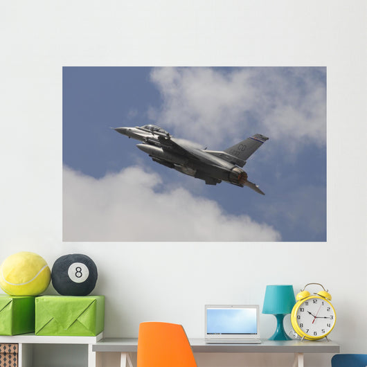 Us Air Force F-16c Back Left Wall Decal