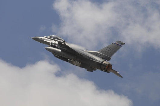 Us Air Force F-16c Back Left Wall Decal