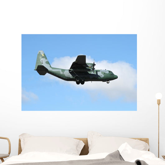 Brazilian Air Force C-130 In-Flight Wall Decal