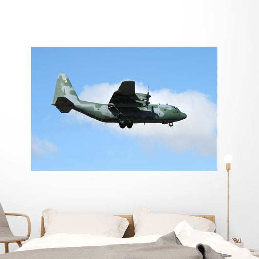 Brazilian Air Force C-130 In-Flight Wall Decal