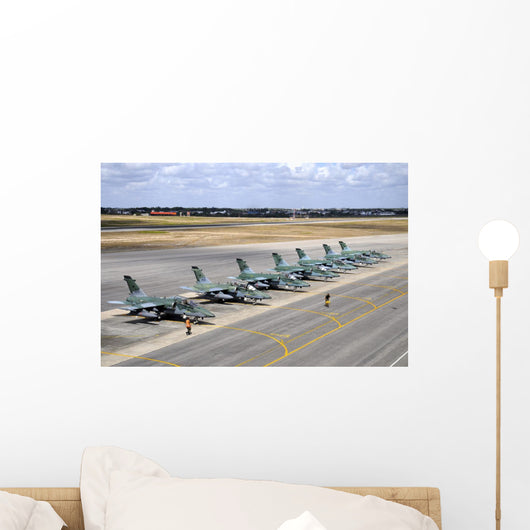 Row Brazilian Air Force Wall Decal