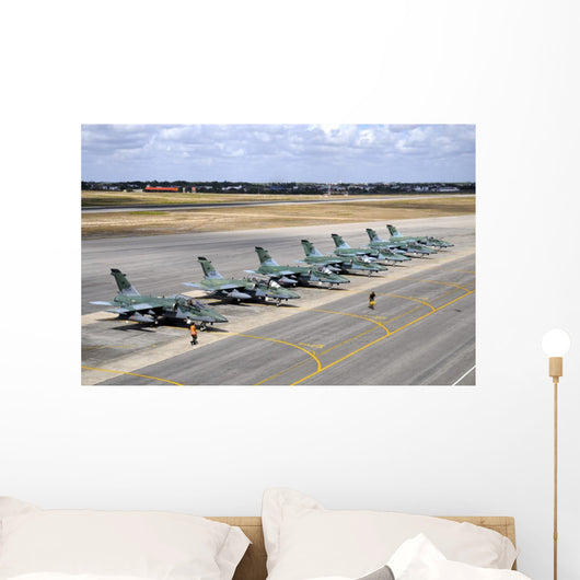 Row Brazilian Air Force Wall Decal