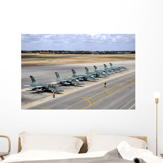 Row Brazilian Air Force Wall Decal