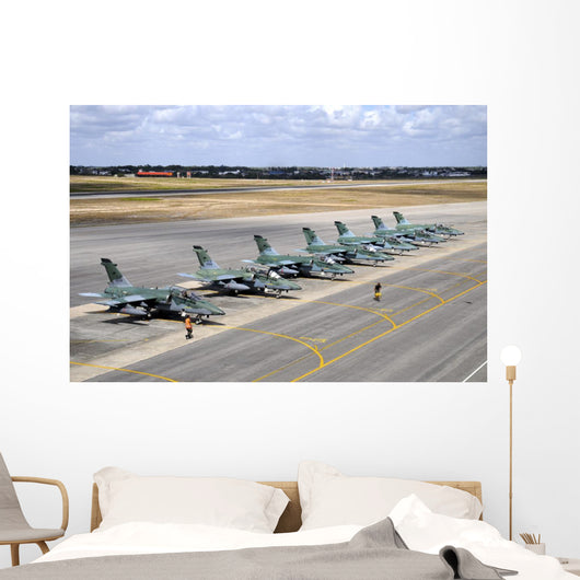 Row Brazilian Air Force Wall Decal