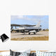 Us Air Force F-16c Grounded Left Profile Wall Decal