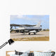Us Air Force F-16c Grounded Left Profile Wall Decal
