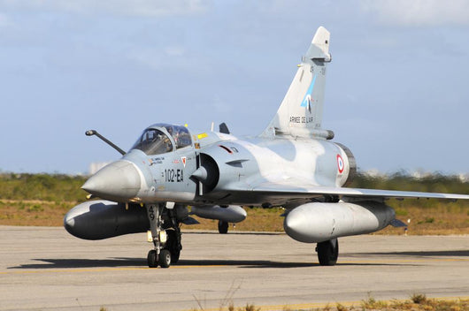 French Air Force Mirage on Tarmac Wall Decal