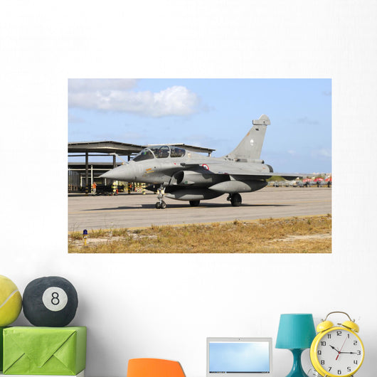 French Air Force Rafale Grounded Wall Decal