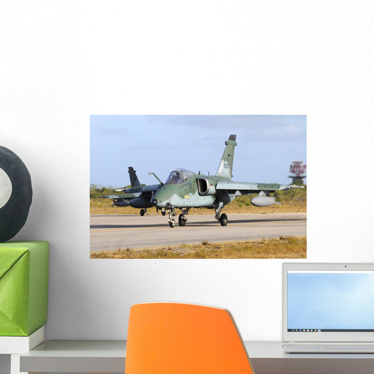 Brazilian Air Force A-1a Taking Off Wall Decal