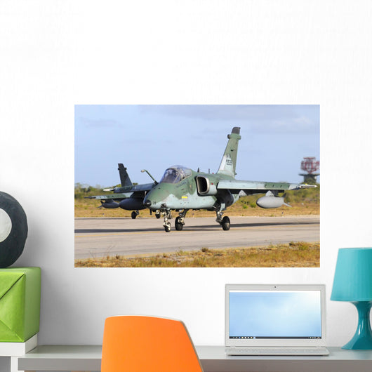 Brazilian Air Force A-1a Taking Off Wall Decal