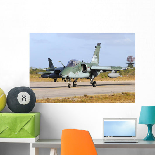 Brazilian Air Force A-1a Taking Off Wall Decal