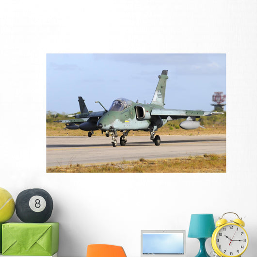 Brazilian Air Force A-1a Taking Off Wall Decal