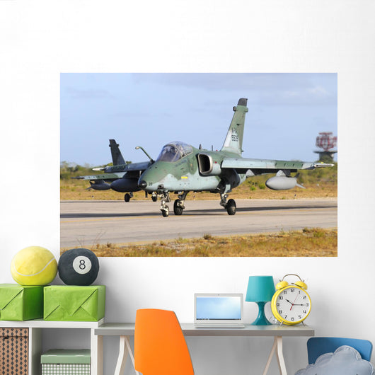 Brazilian Air Force A-1a Taking Off Wall Decal