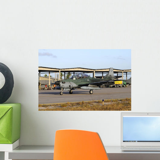 Brazilian Air Force A-29b Grounded Wall Decal