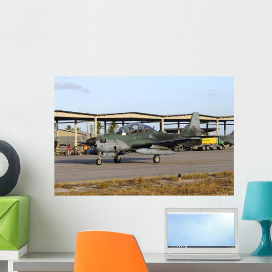 Brazilian Air Force A-29b Grounded Wall Decal